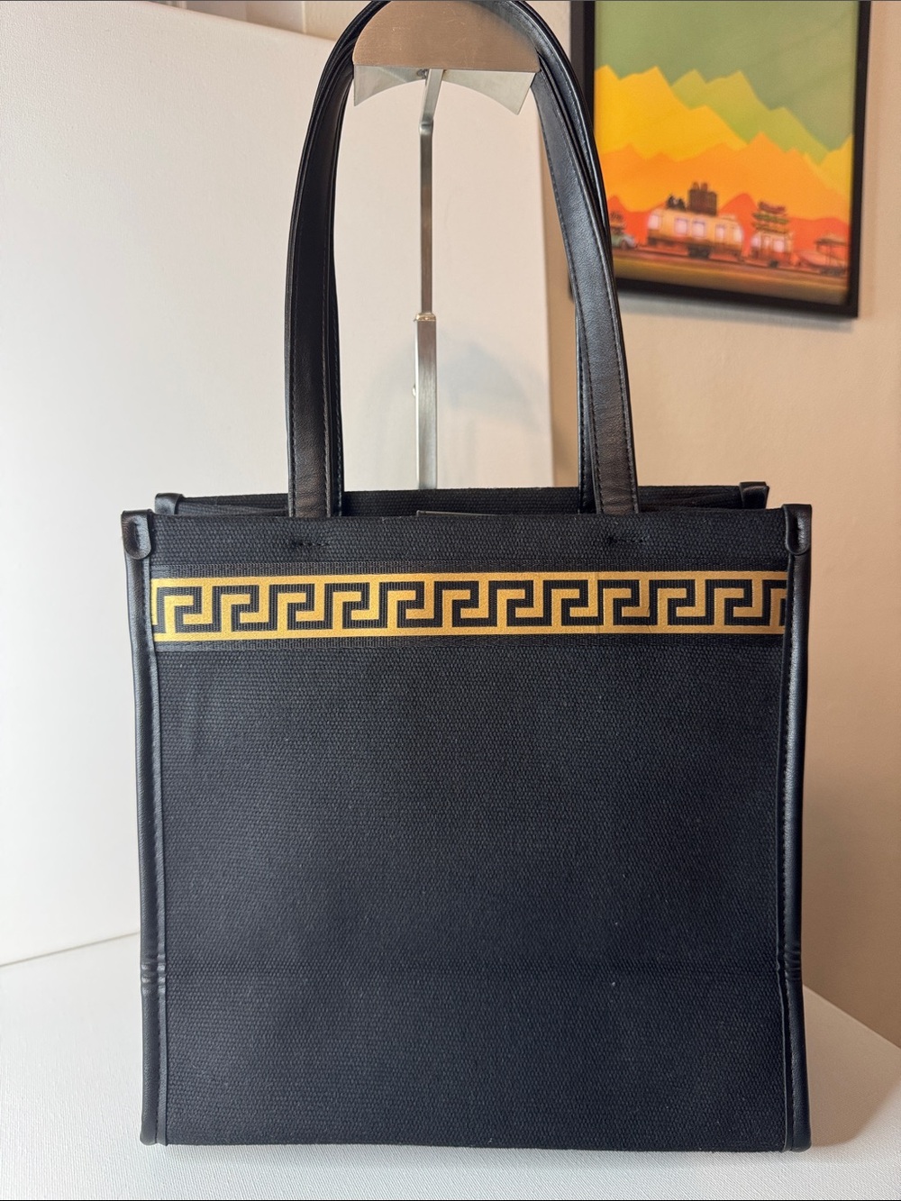 Versace Fragrances Canvas Tote Bag 1 - Picture 2 of 3
